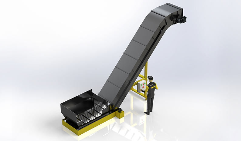 Swarf Conveyor Heavy Type